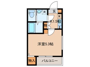 MELDIA淵野辺Ⅳの物件間取画像